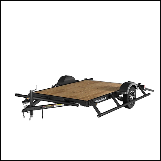 Karavan 5.5 ft. x 9 ft. Steel Utility Trailer, 2,165 lb. Max Capacity - Image 2