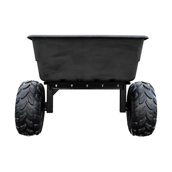 DK2 5.35 ft. x 3.85 ft. Heavy-Duty Steel Frame Poly ATV Trailer with Dump - Image 2