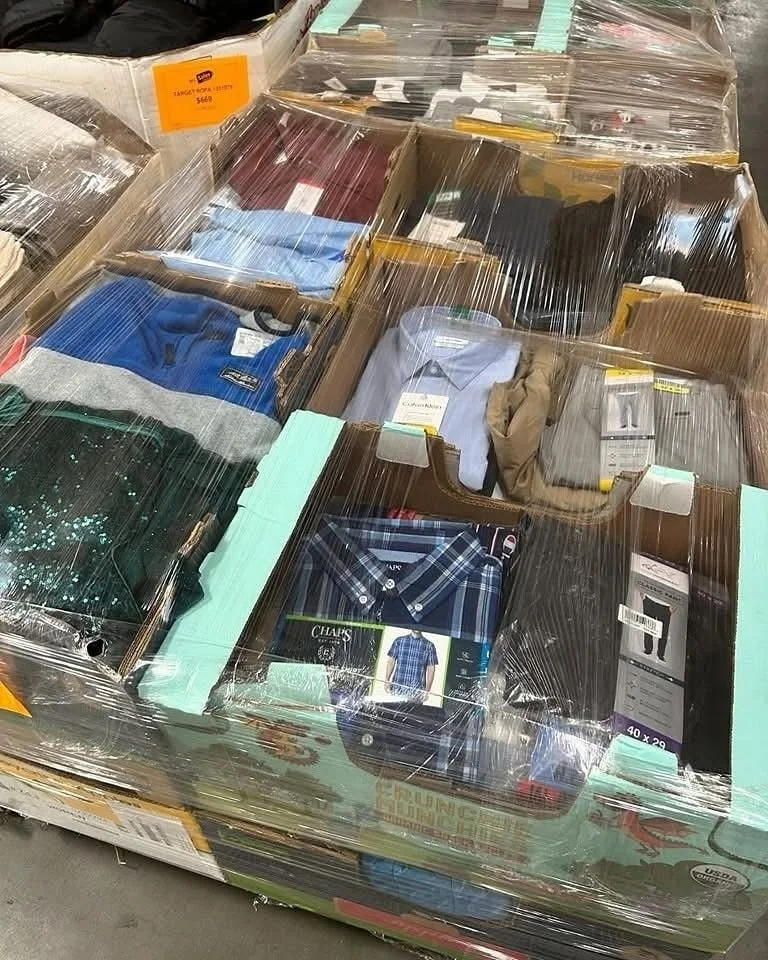 Men Clothes Pallet Wholesale With 200+ Pieces