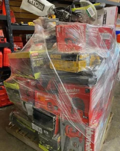 Bulk Tools Liquidation Pallets for Resellers and Contractors
