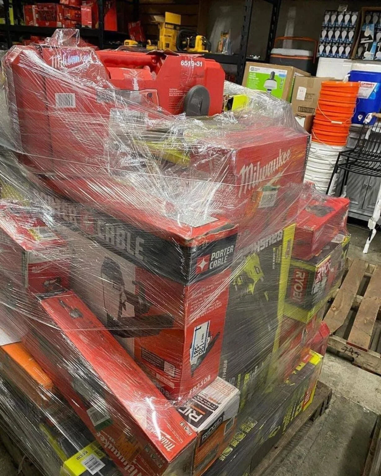 Bulk Tools Liquidation Pallets for Resellers and Contractors - Image 4