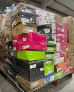 Mixed Sneakers Shoes Liquidation Pallets