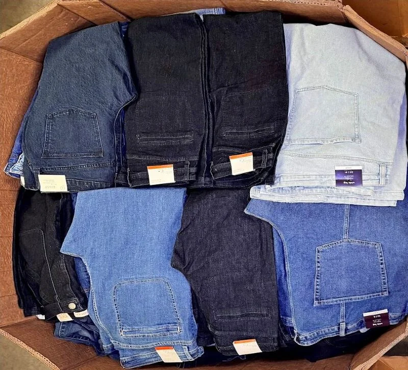 Denim Jeans Pallets Liquidation Wholesale With 300 Pairs - Image 8