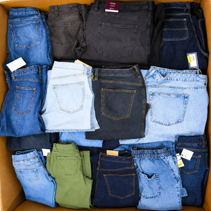 Denim Jeans Pallets Liquidation Wholesale With 300 Pairs - Image 4