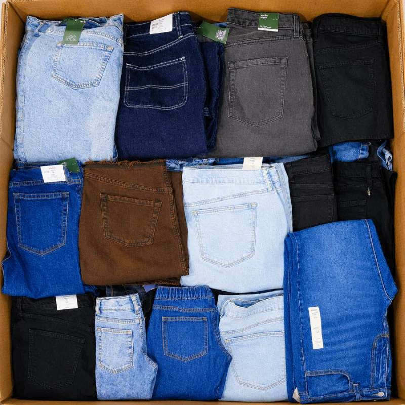Denim Jeans Pallets Liquidation Wholesale With 300 Pairs - Image 6