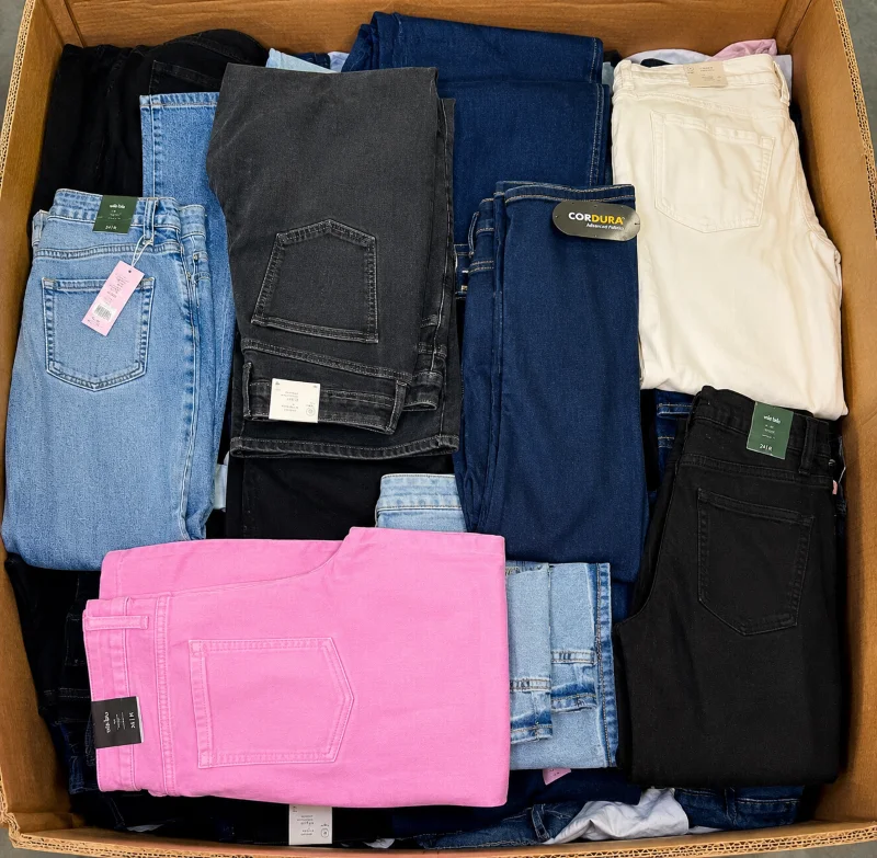 Denim Jeans Pallets Liquidation Wholesale With 300 Pairs - Image 10